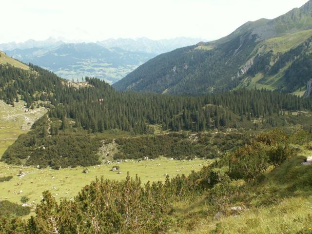 es geht runter zur Lindauerhütte