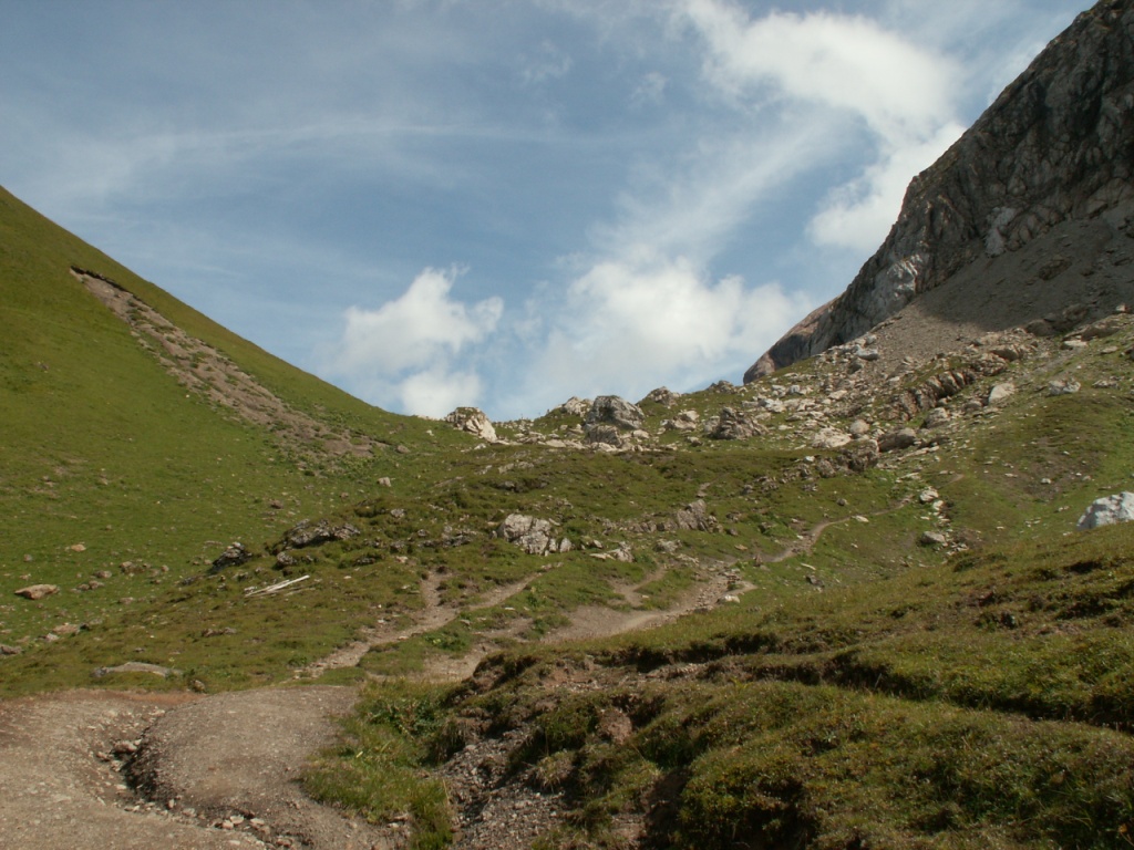 Blick zurück zum Öfapass