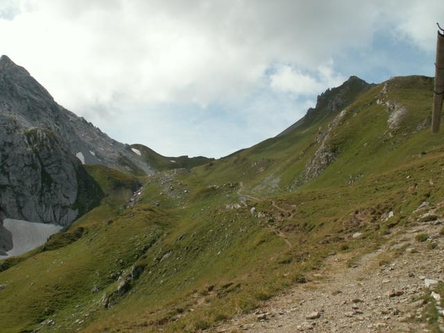 Blick Richtung Verajöchli