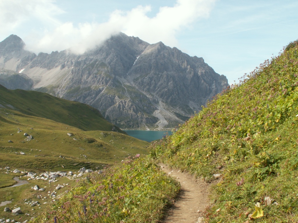 wir haben den Lünersee erreicht