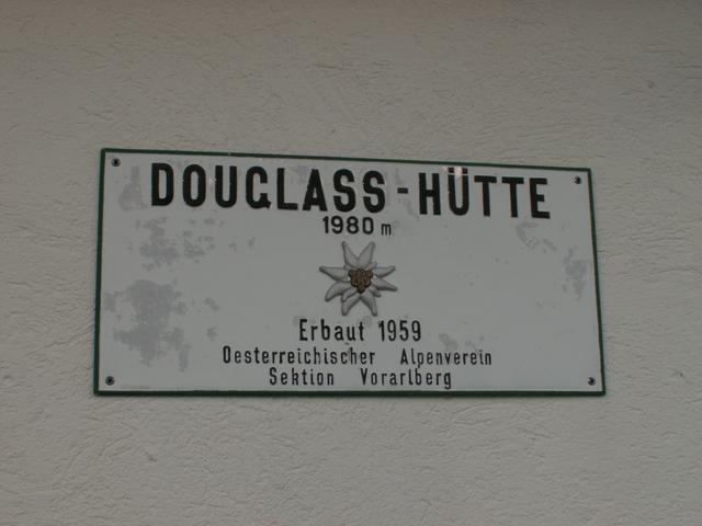 die Douglasshütte 1979 m.ü.M.