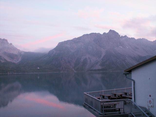 Abendstimmung auf dem Lünersee