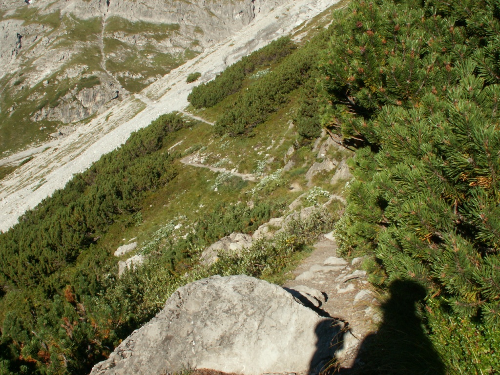 schöner Bergweg