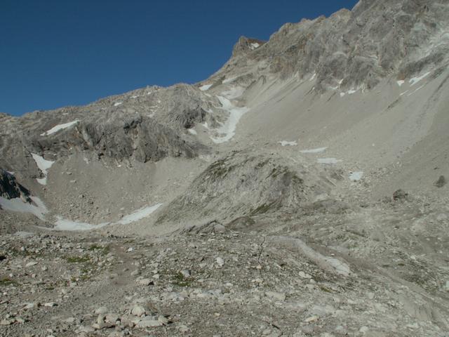 unser Weg führt durch diese Steinwüste