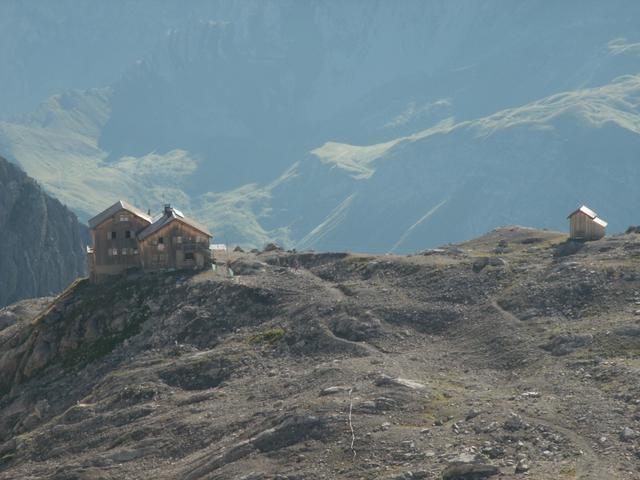 Blick zurück zu den Totalphütten