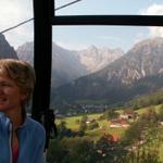 eine top moderen Seilbahn das uns auf 1266 m.ü.M. bringt