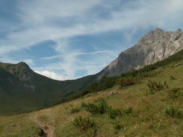 Blick zum Amatschonjoch