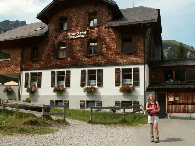 Mäusi beim Alpen Gasthof Gamperdona