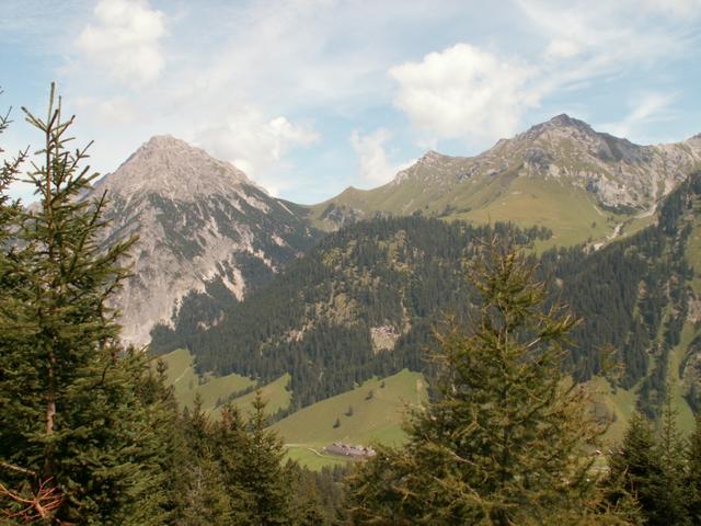 auf der anderen Seite der Amatschonjoch