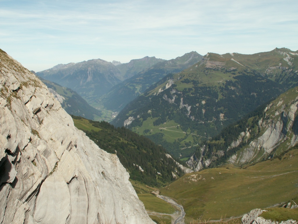 Blick ins Tal runter