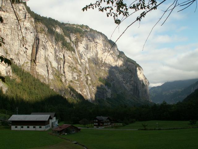 das Lauterbrunnental bei Stechelberg