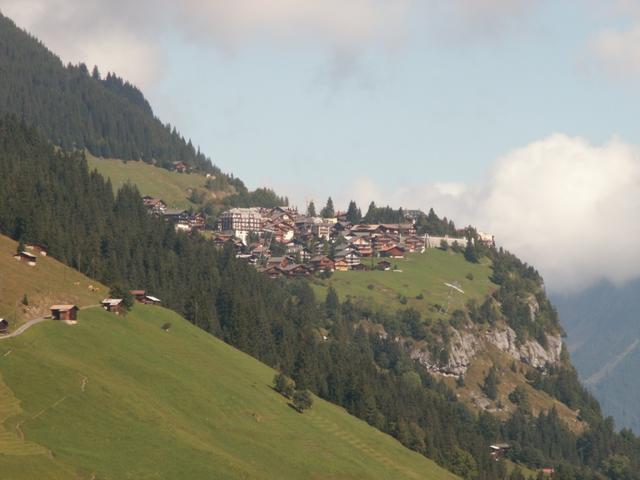 Blick auf Mürren