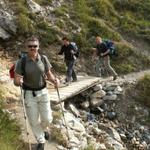 so ein Wanderweg gefällt dem Peter