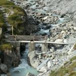 Brücke über Tschingel Lütschine 1800 m.ü.M.