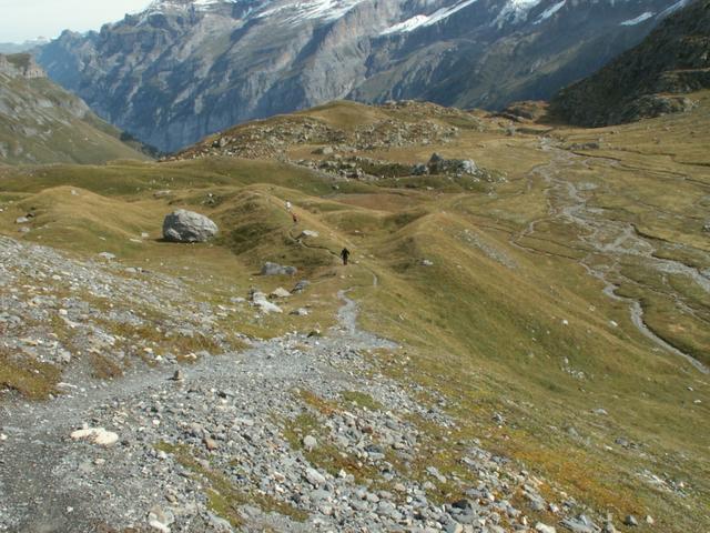 Blick zurück zum Oberhornsee