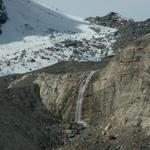 der Gletscher schmilzt