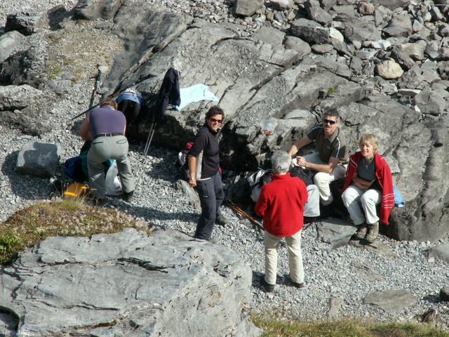 die GAC Gruppe beim Oberhornsee