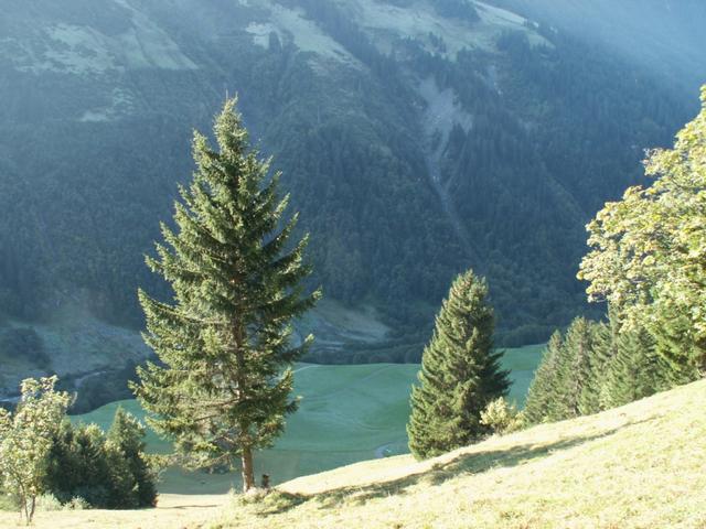 das Chrauchtal liegt immer noch im Schatten