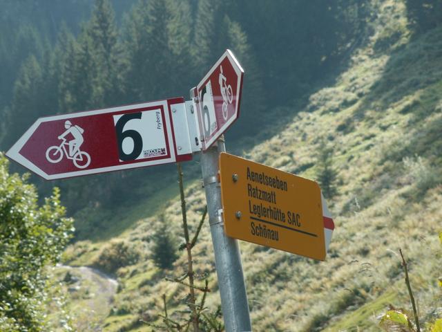 wir nehmen nicht die Seilbahn, sondern laufen