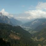 Blick Richtung Ennenda und Glarus