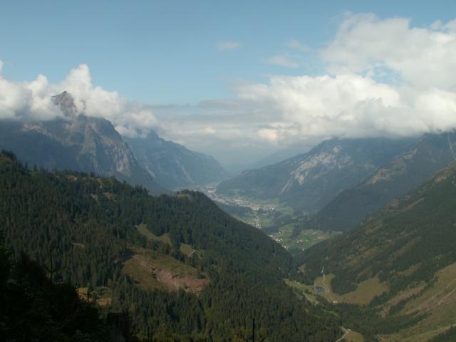 Blick Richtung Ennenda und Glarus