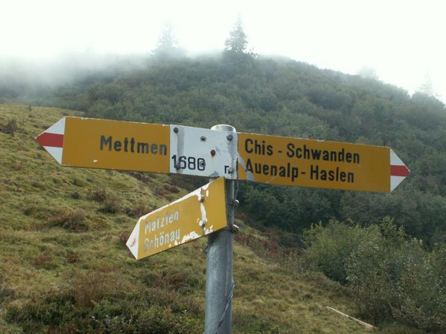 bei Chuenzeri 1680 m.ü.M.