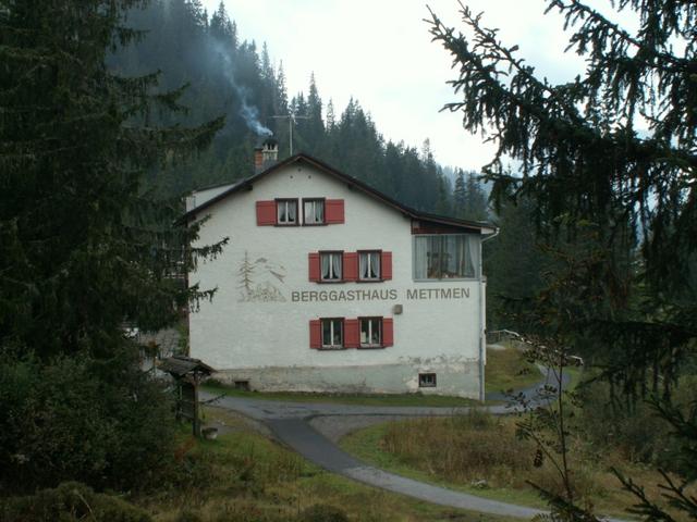 Berggasthaus Mettmen 1610 m.ü.M.