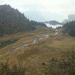 Blick zurück zum Stausee Garichti