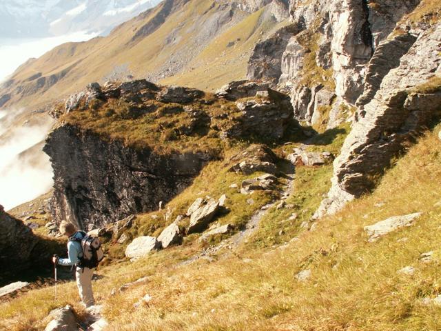 schöner Bergweg