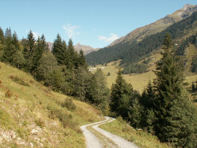 es geht runter ins Chrauchtal