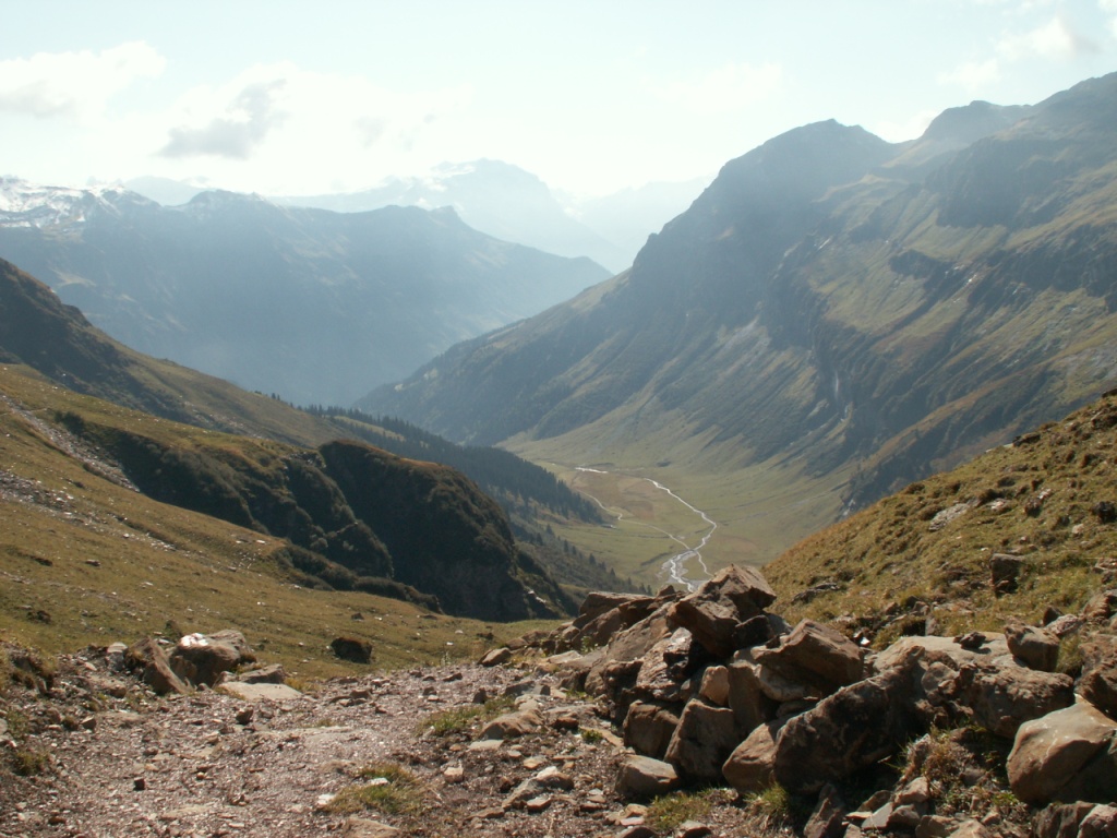 Blick ins Chrauchtal runter, von Stäfeli aus gesehen