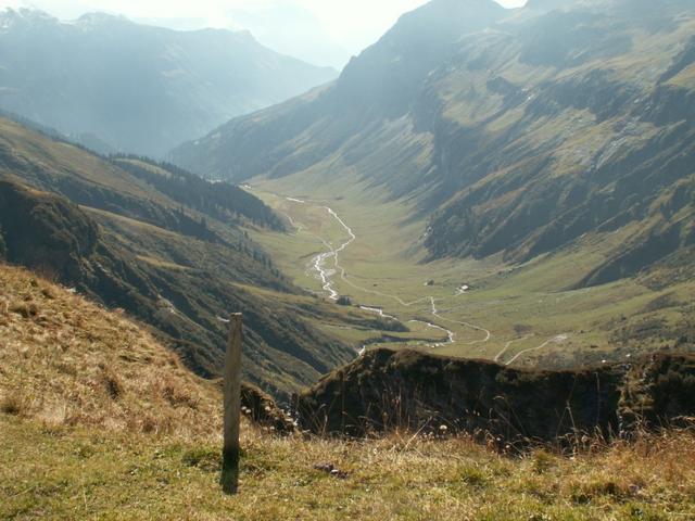 Blick ins Chrauchtal runter, von Stäfeli aus gesehen