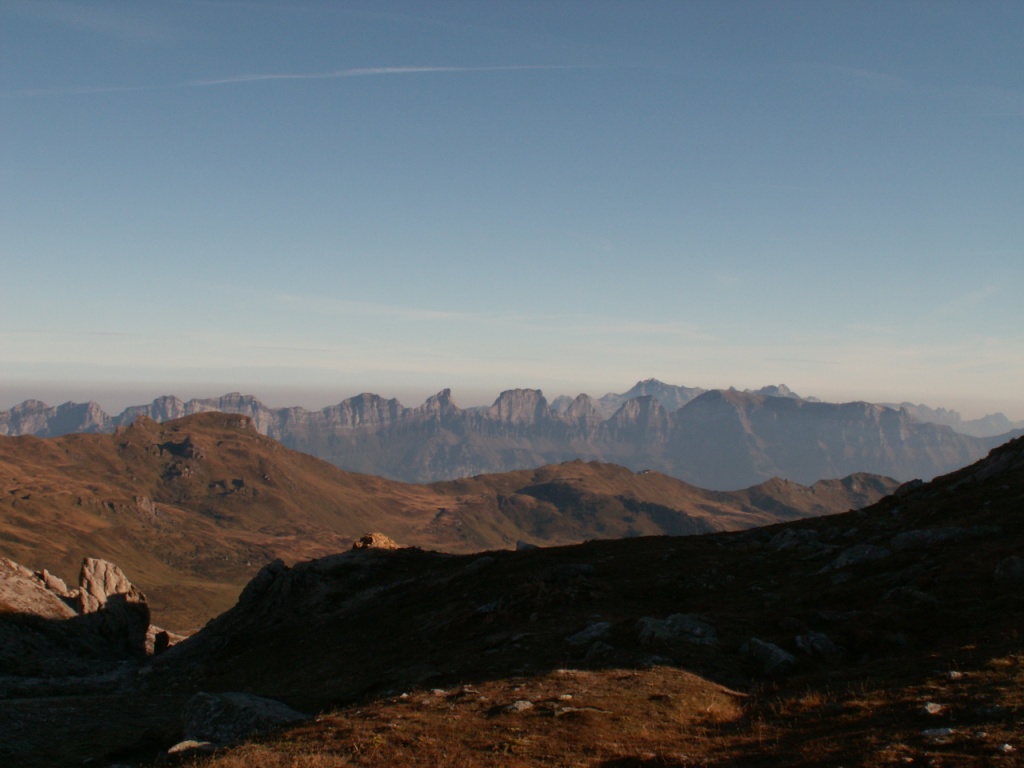 Blick zu den Churfirsten