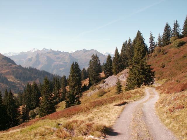 auf dem Weg Richtung Lüser