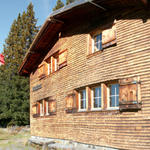 die Skihütte Mülibach 1763 m.ü.M.