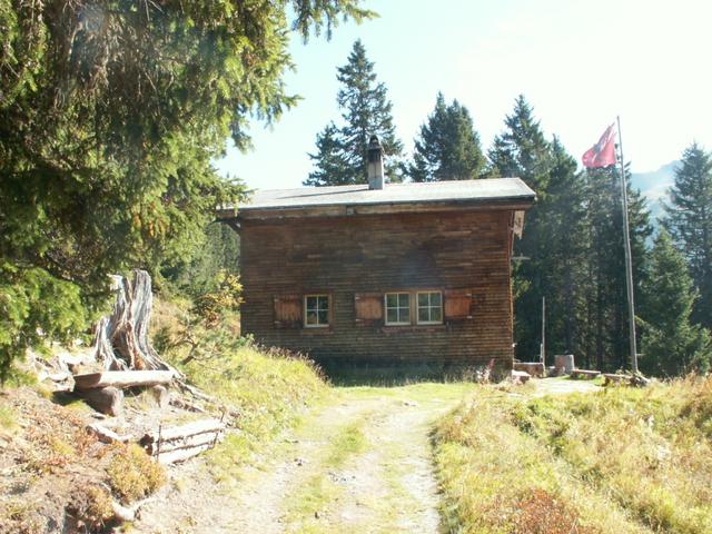 wir verlassen die Skihütte