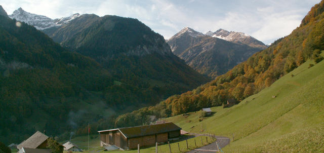 Blick zurück ins Weisstannental