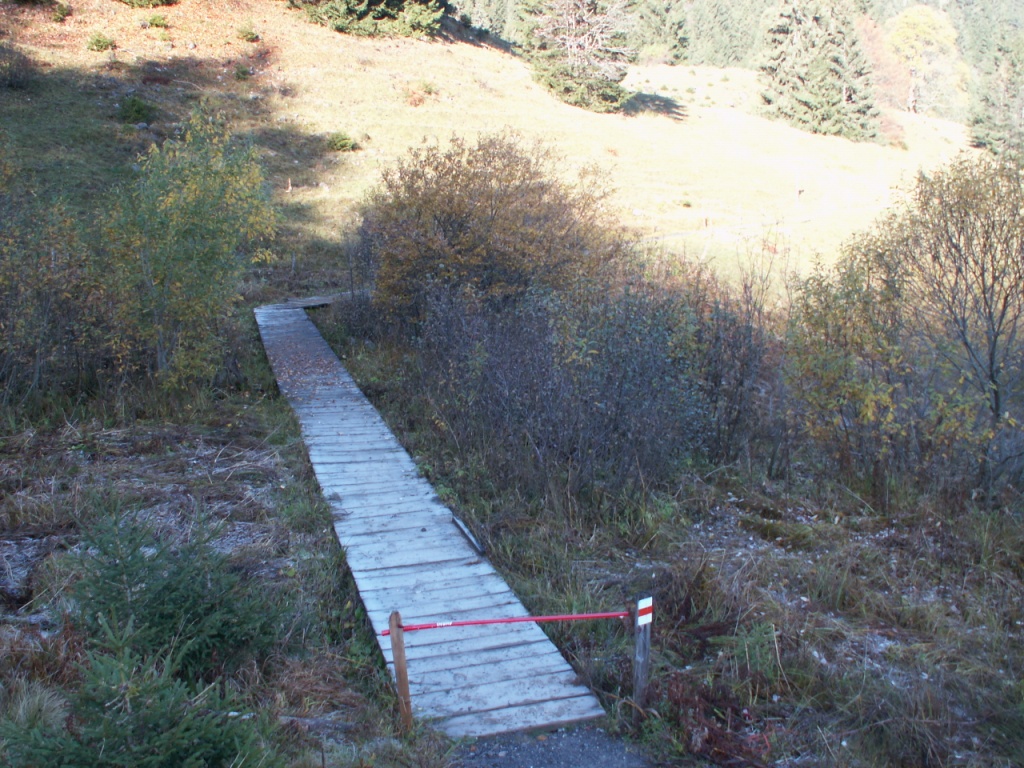 Wanderweg Richtung Chalthüttli