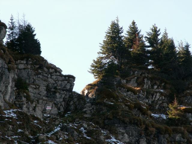 ein schöner Übergang, dahinter lacht die Sonne