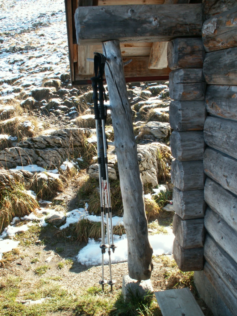 kleine Pause vor dem letzten Aufstieg