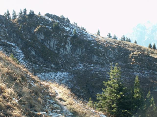 Blick zurück zum Nüenchamm