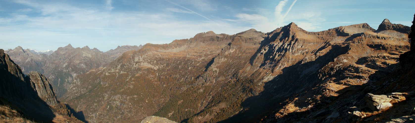 Breitbildfoto Val d' Efra