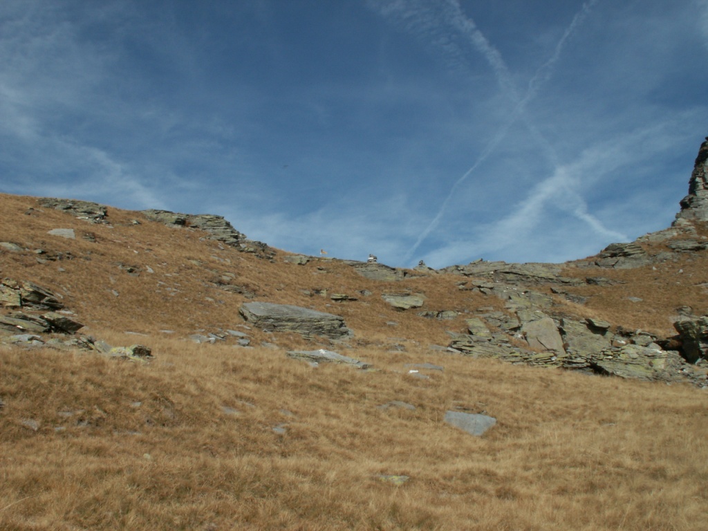 Blick zurück zum Passo di Gagnone