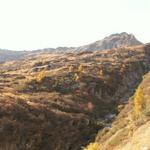 von dort oben sind wir gekommen