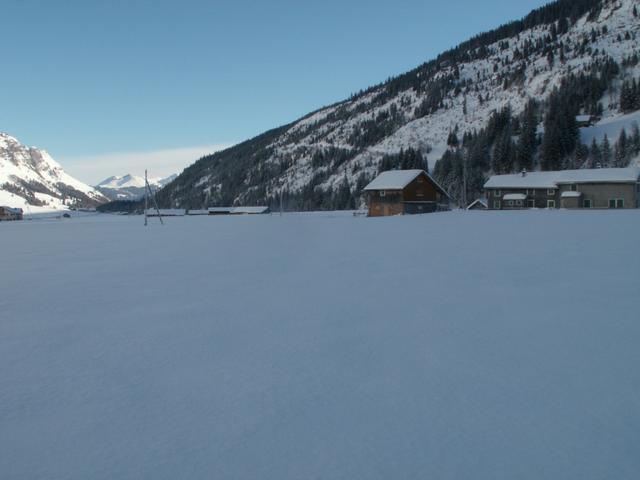 die flache Ebene des Urnerboden