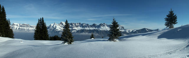 Breitbildfoto mit Alvier Kette