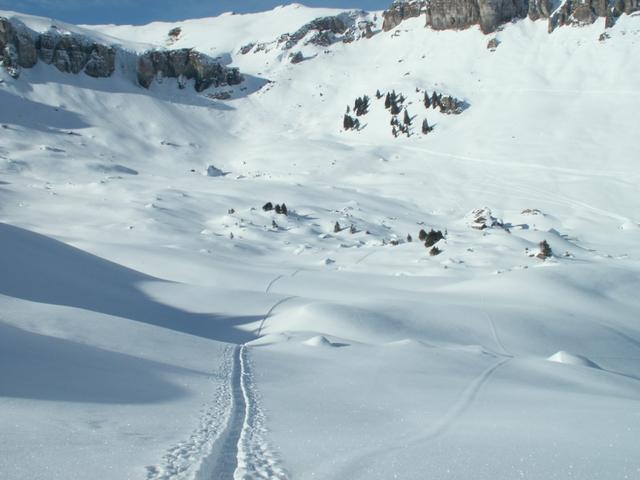 Blick runter nach Mädems-Hintersäss