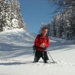 Franco im tiefschnee