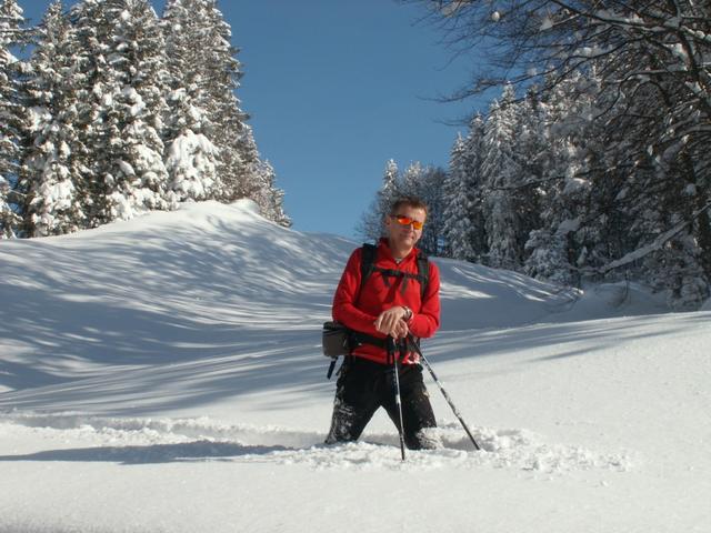 Franco im tiefschnee