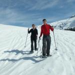 Mäusi und Stefano bei Gruebi 1452 m.ü.M.